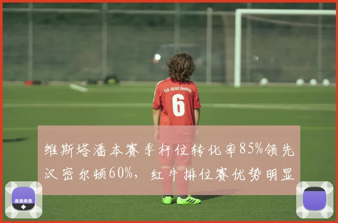 维斯塔潘本赛季杆位转化率85%领先汉密尔顿60%，红牛排位赛优势明显